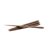 Taper candles by ester & erik box w/6 pcs Soft Brown