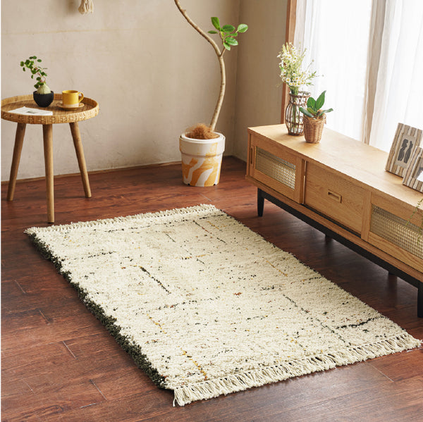 CASABLANC Entrance Rug Wilton Weave Beni Ourain Nordic Moroccan [50 x 80cm]