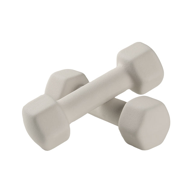 Rubber Coated Dumbbells 3kg Set of 2 Available in 7 Colors