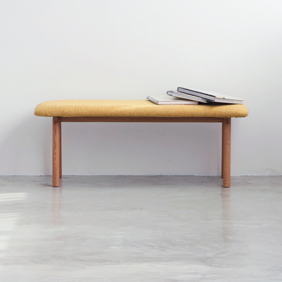 KUUM Bench Natural Wooden Frame クーム ベンチ