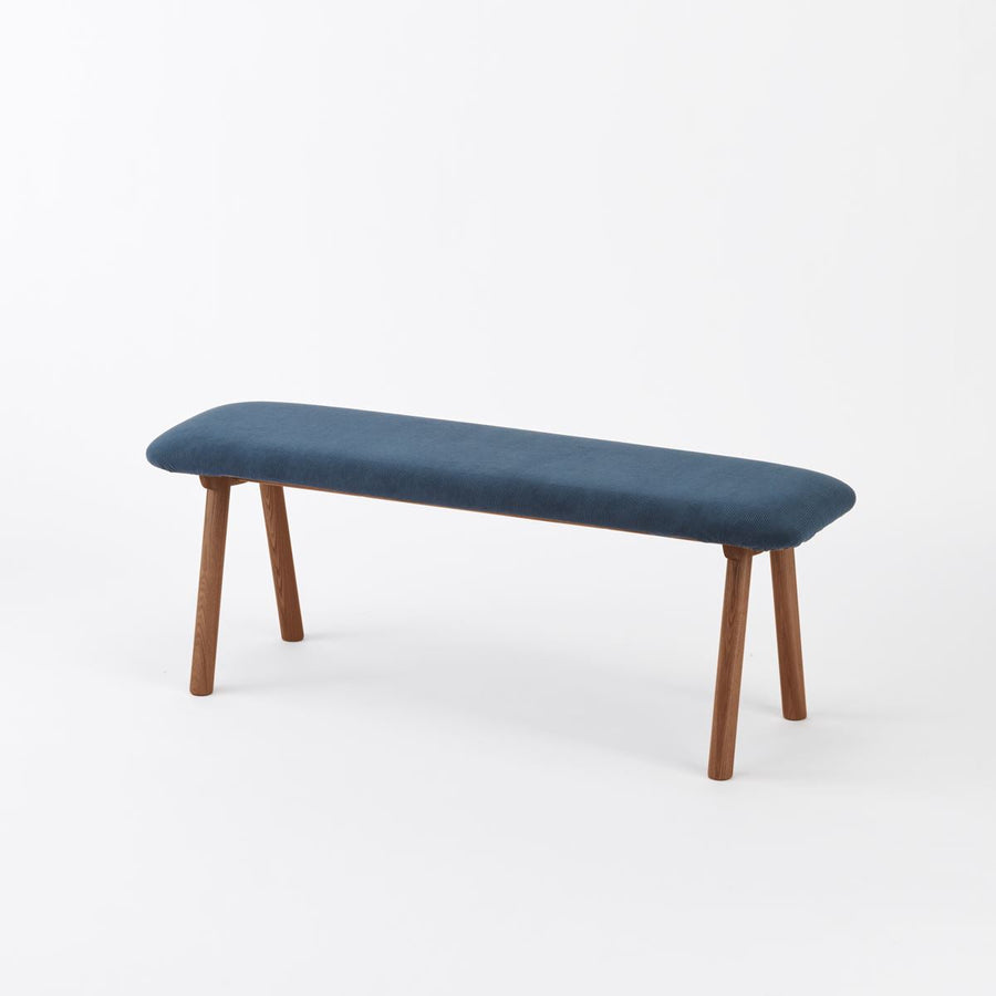 KUUM Bench Brown Wooden Frame クーム ベンチ