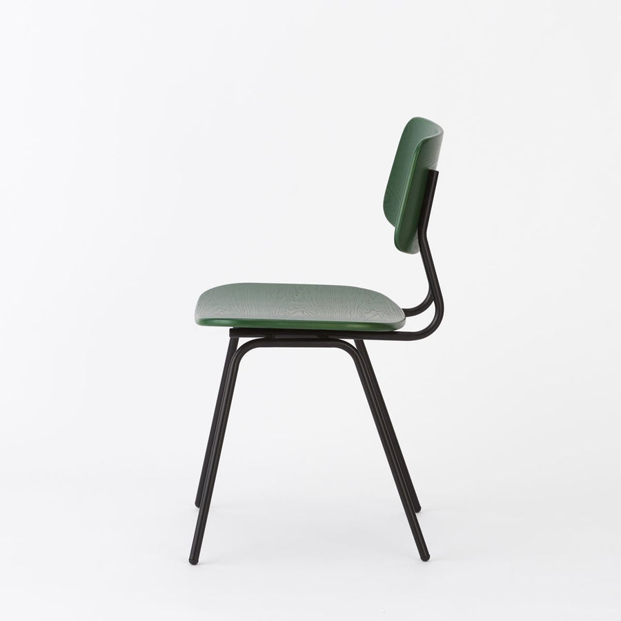 KUUM Chair shikaku Black Steel Frame Color Back クーム チェア シカク