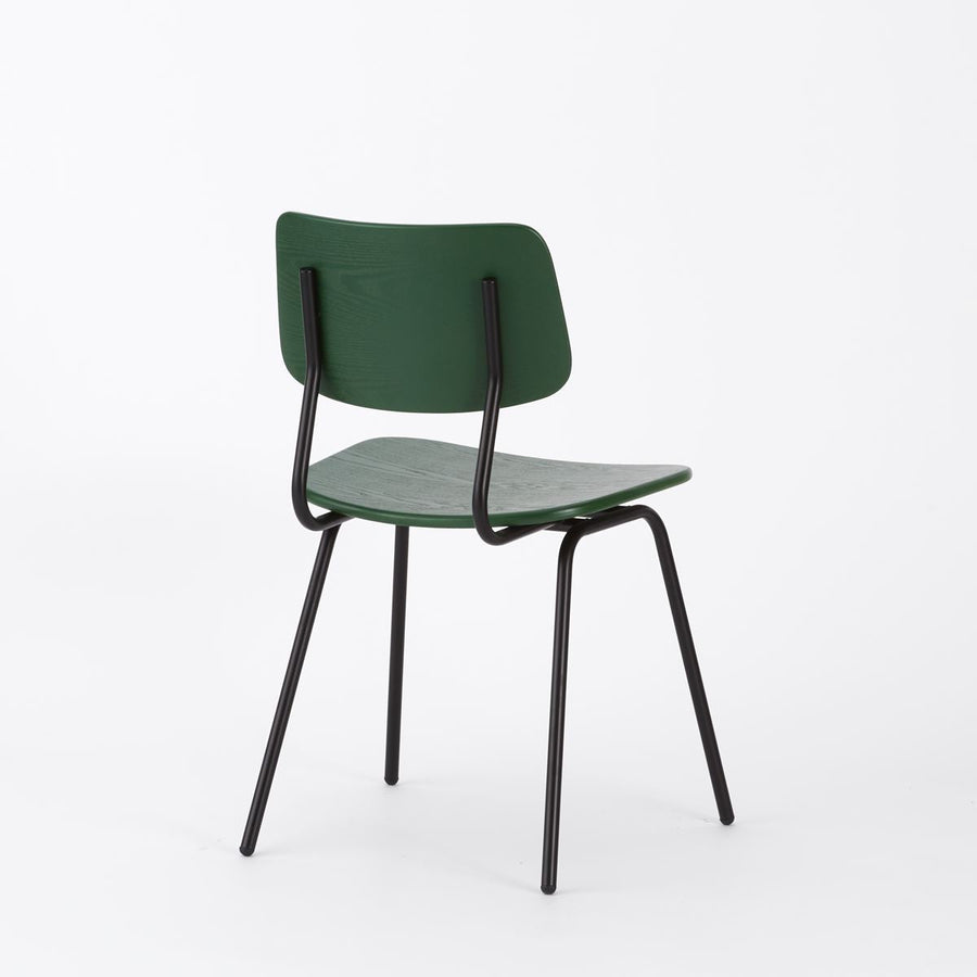 KUUM Chair shikaku Black Steel Frame Color Back クーム チェア シカク
