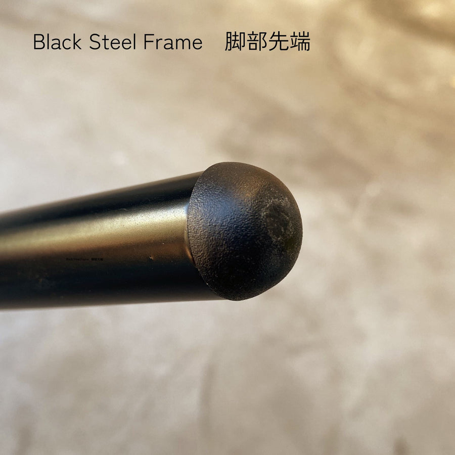 KUUM Chair shikaku Black Steel Frame Color Back クーム チェア シカク
