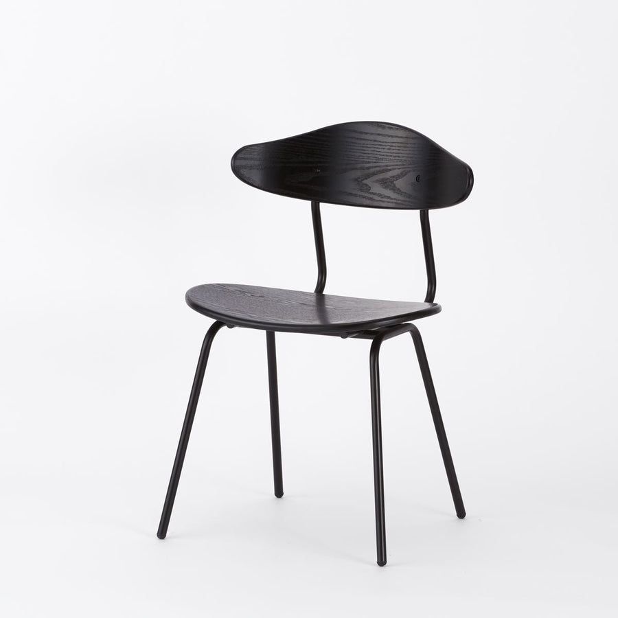 KUUM Chair kinoco Black Steel Frame Color Back クーム チェア キノコ