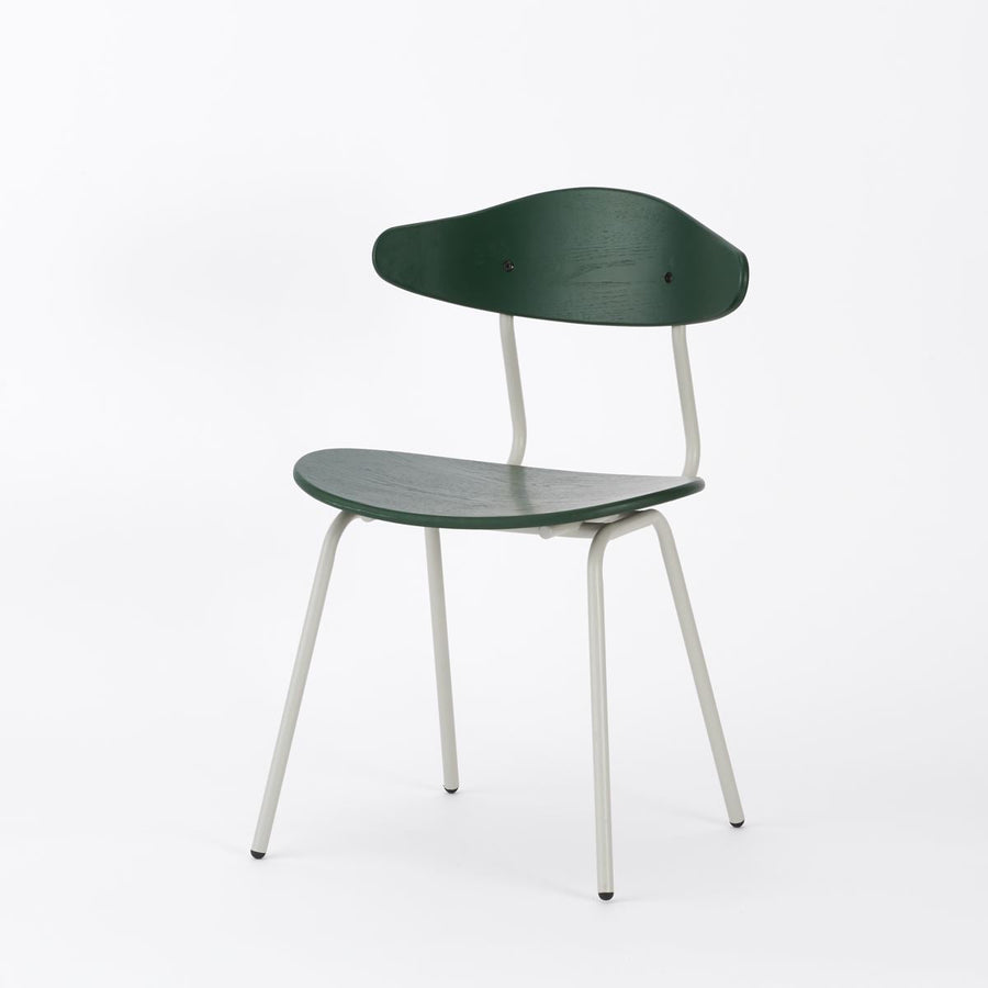 KUUM Chair kinoco Gray White Steel Frame Color Back クーム チェア キノコ