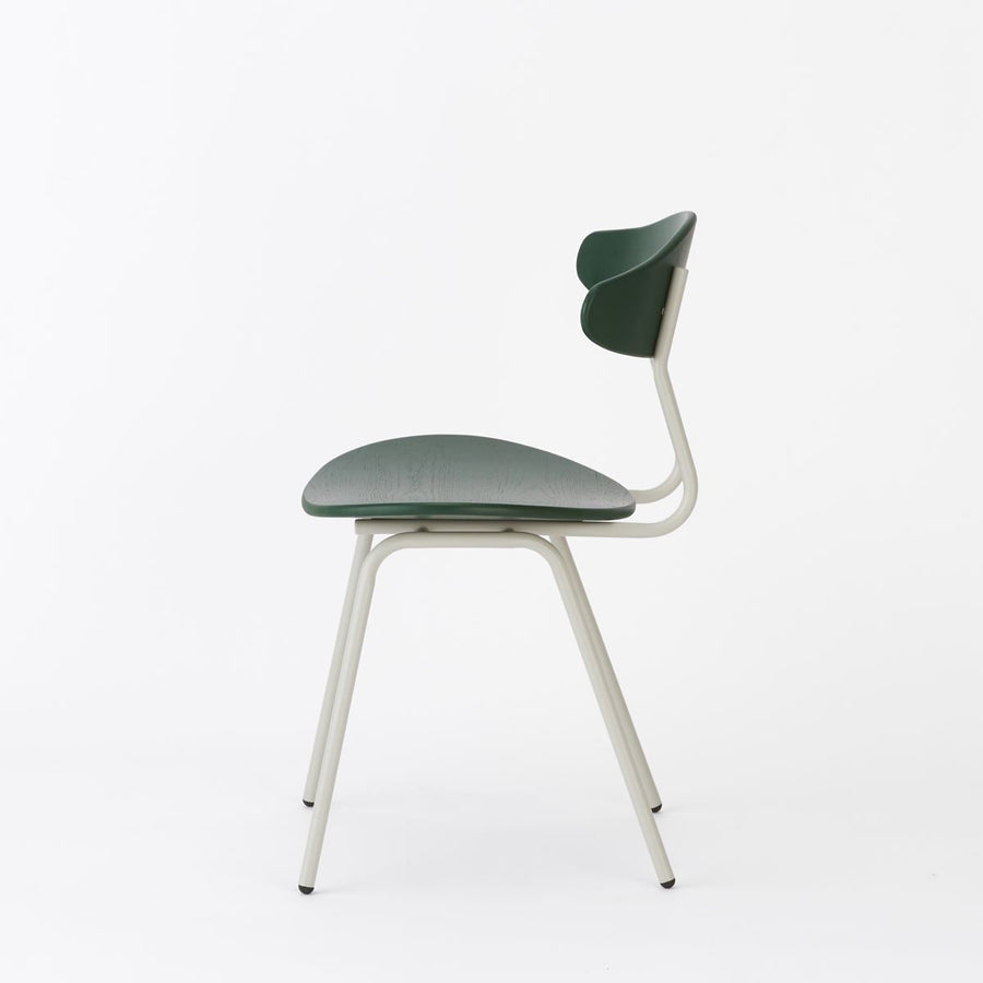 KUUM Chair kinoco Gray White Steel Frame Color Back クーム チェア キノコ
