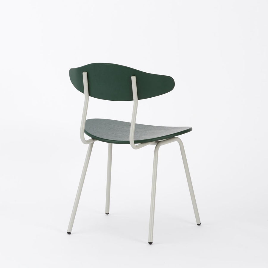 KUUM Chair kinoco Gray White Steel Frame Color Back クーム チェア キノコ