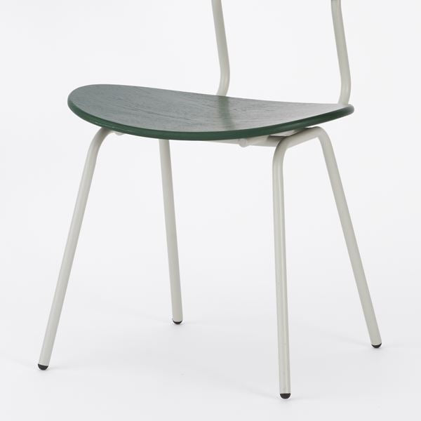 KUUM Chair kinoco Gray White Steel Frame Color Back クーム チェア キノコ