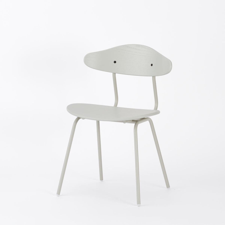 KUUM Chair kinoco Gray White Steel Frame Color Back クーム チェア キノコ