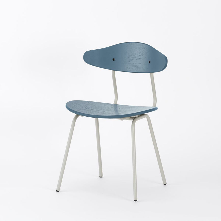 KUUM Chair kinoco Gray White Steel Frame Color Back クーム チェア キノコ