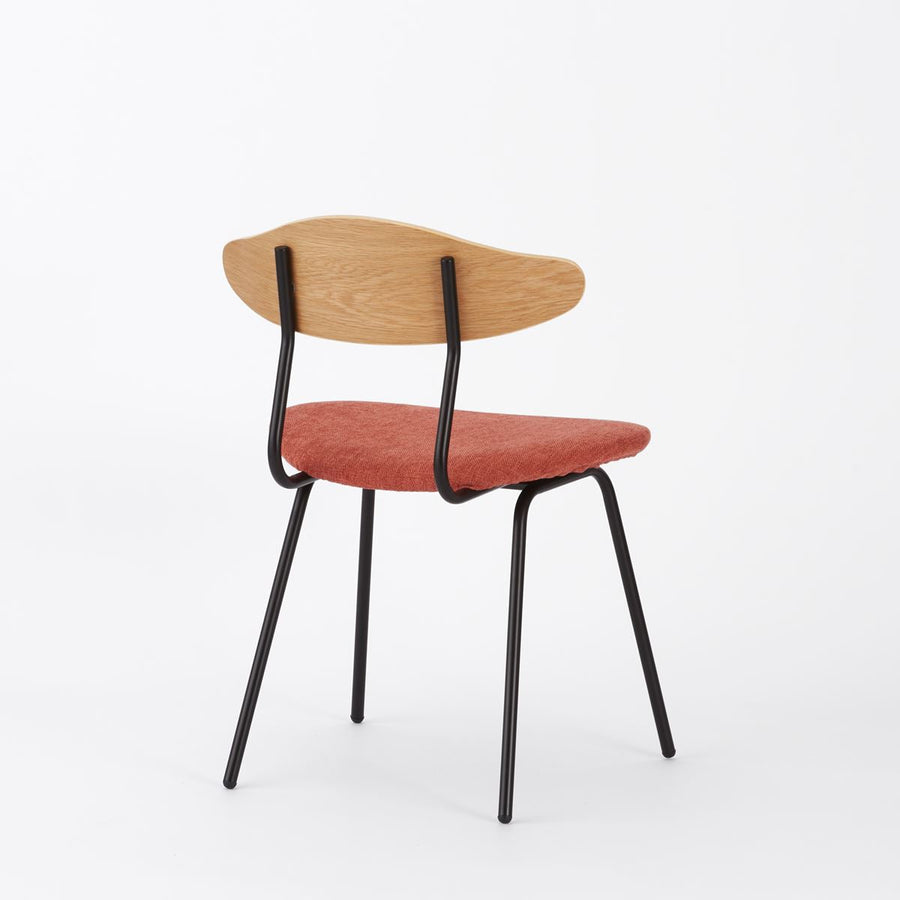 KUUM Chair kinoco Black Steel Frame Cushion Natural Back クーム チェア キノコ