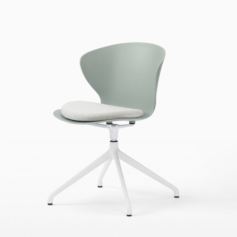 Smooth Round Chair White Legs スムースラウンドチェア ホワイト脚