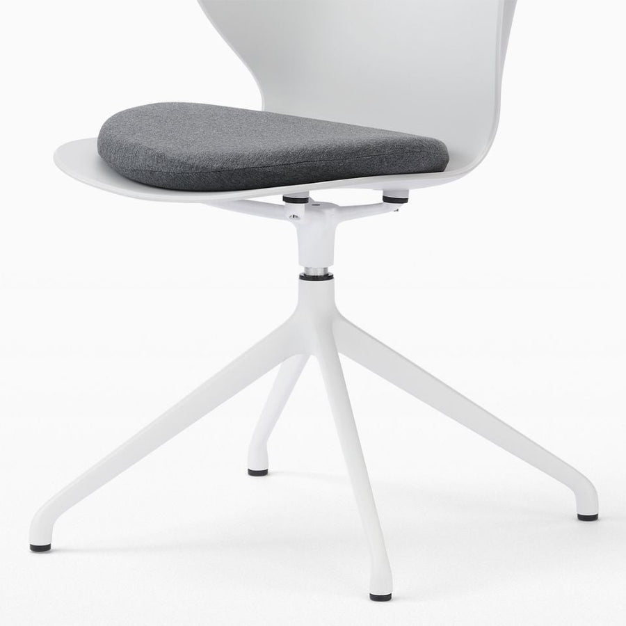 Smooth Round Chair White Legs スムースラウンドチェア ホワイト脚