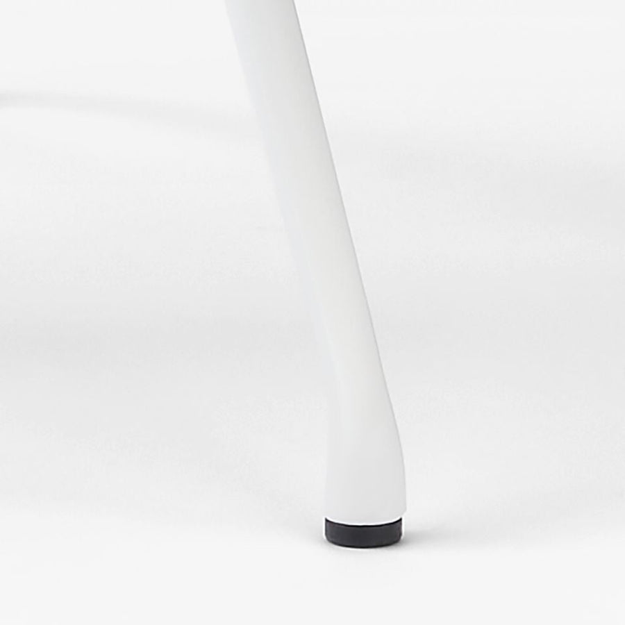 Smooth Round Chair White Legs スムースラウンドチェア ホワイト脚