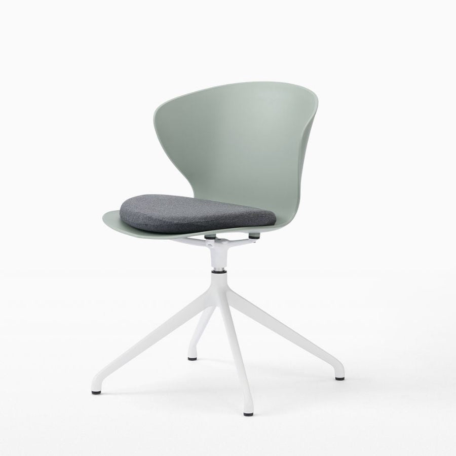 Smooth Round Chair White Legs スムースラウンドチェア ホワイト脚