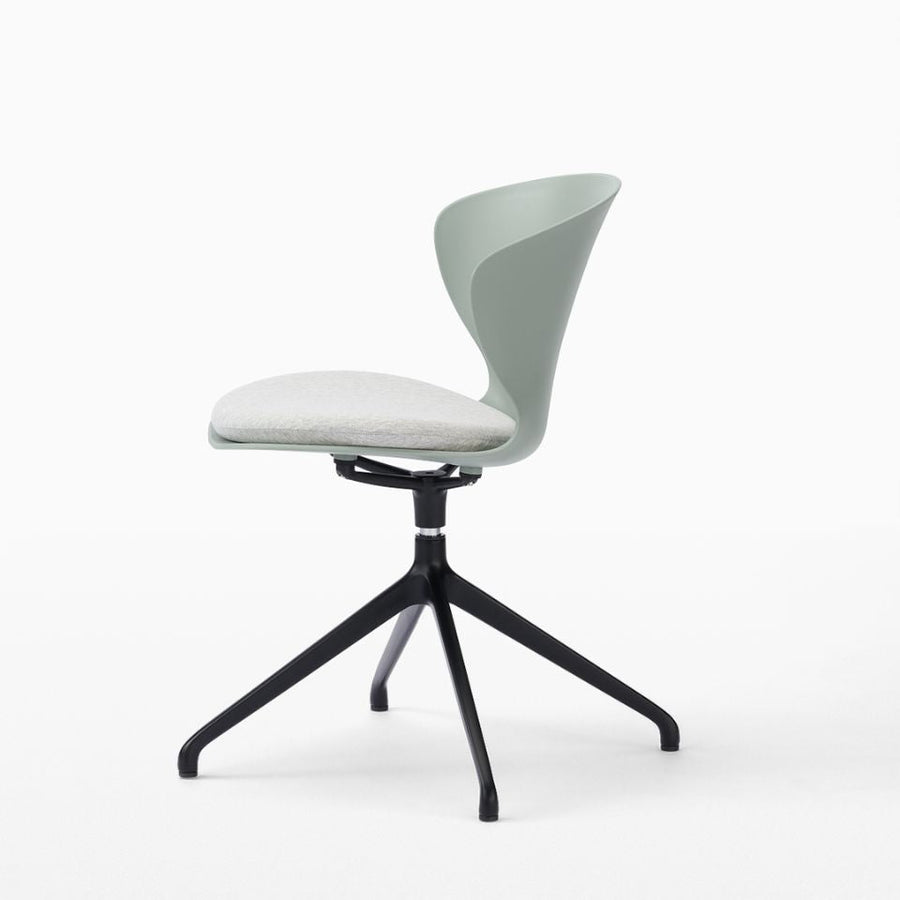Smooth Round Chair Black Legs スムースラウンドチェア ブラック脚