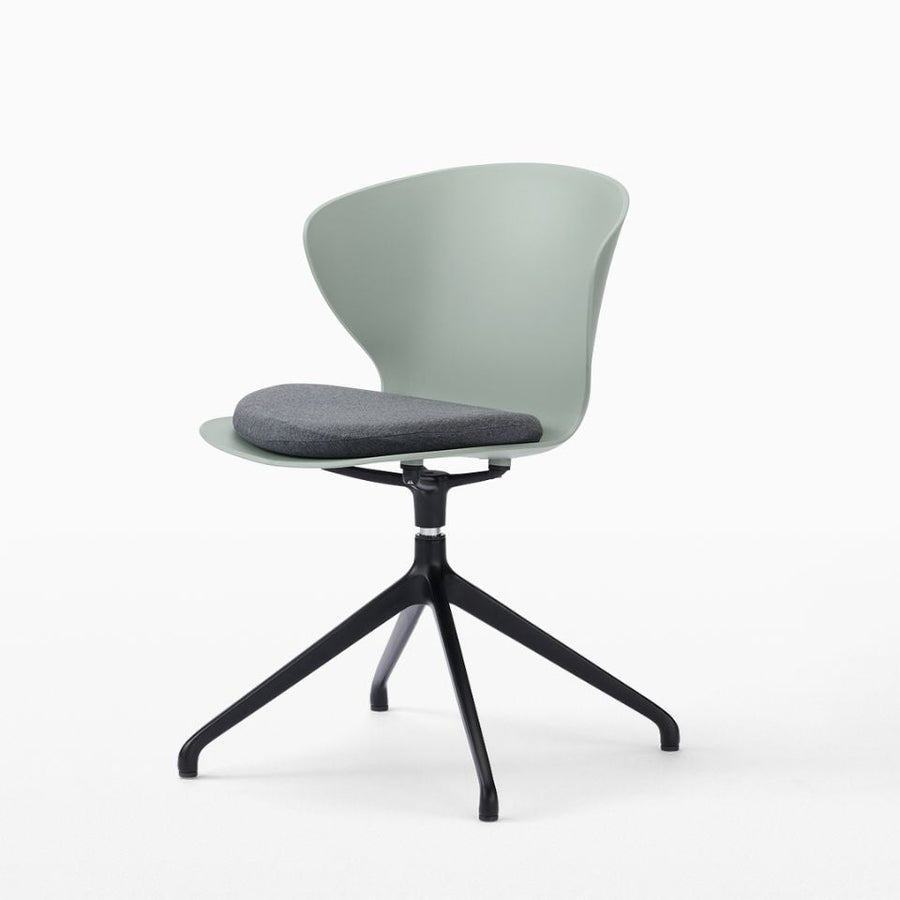 Smooth Round Chair Black Legs スムースラウンドチェア ブラック脚