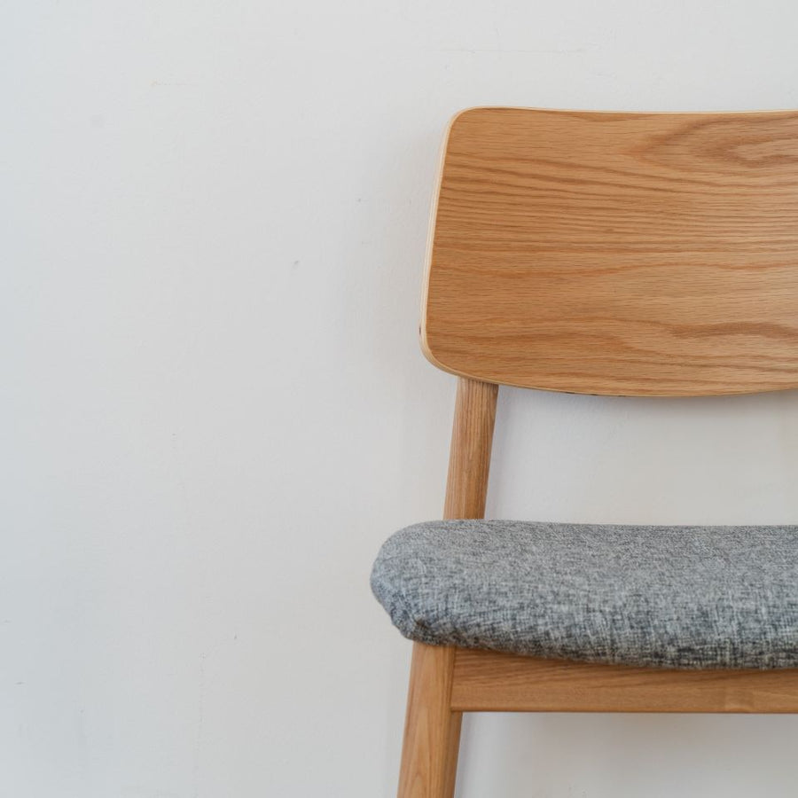KUUM Chair shikaku Natural Wooden Frame Cushion クーム チェア シカク