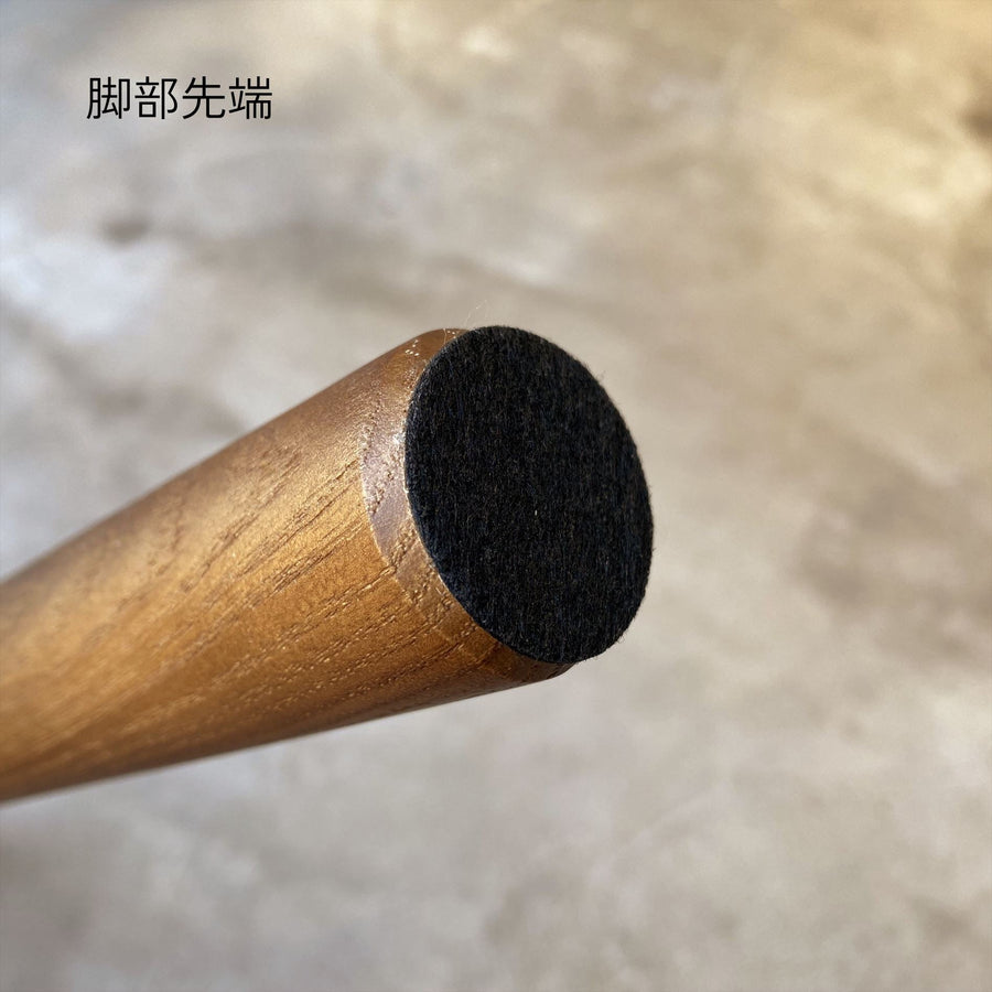 KUUM Chair shikaku Brown Wooden Frame Cushion クーム チェア シカク
