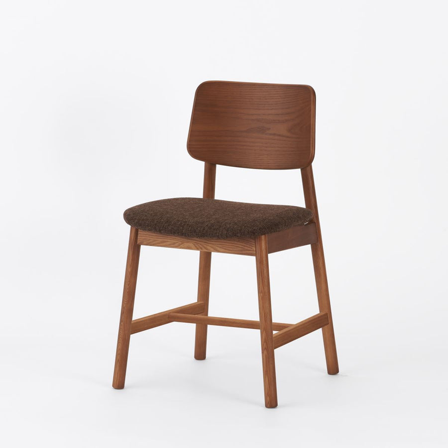 KUUM Chair shikaku Brown Wooden Frame Cushion クーム チェア シカク