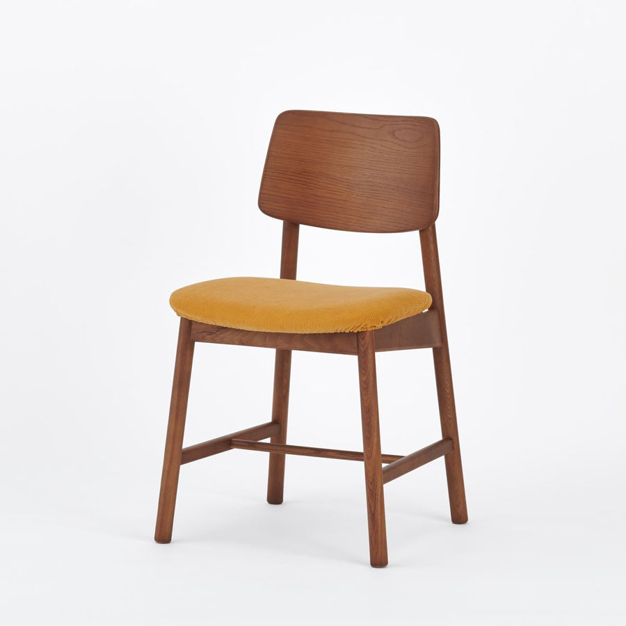 KUUM Chair shikaku Brown Wooden Frame Cushion クーム チェア シカク