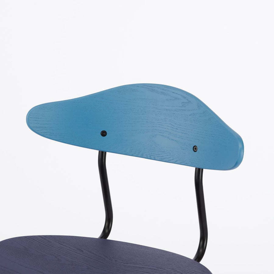 KUUM Chair kinoco Blue x Violet x Black Steel Frame クーム チェア キノコ