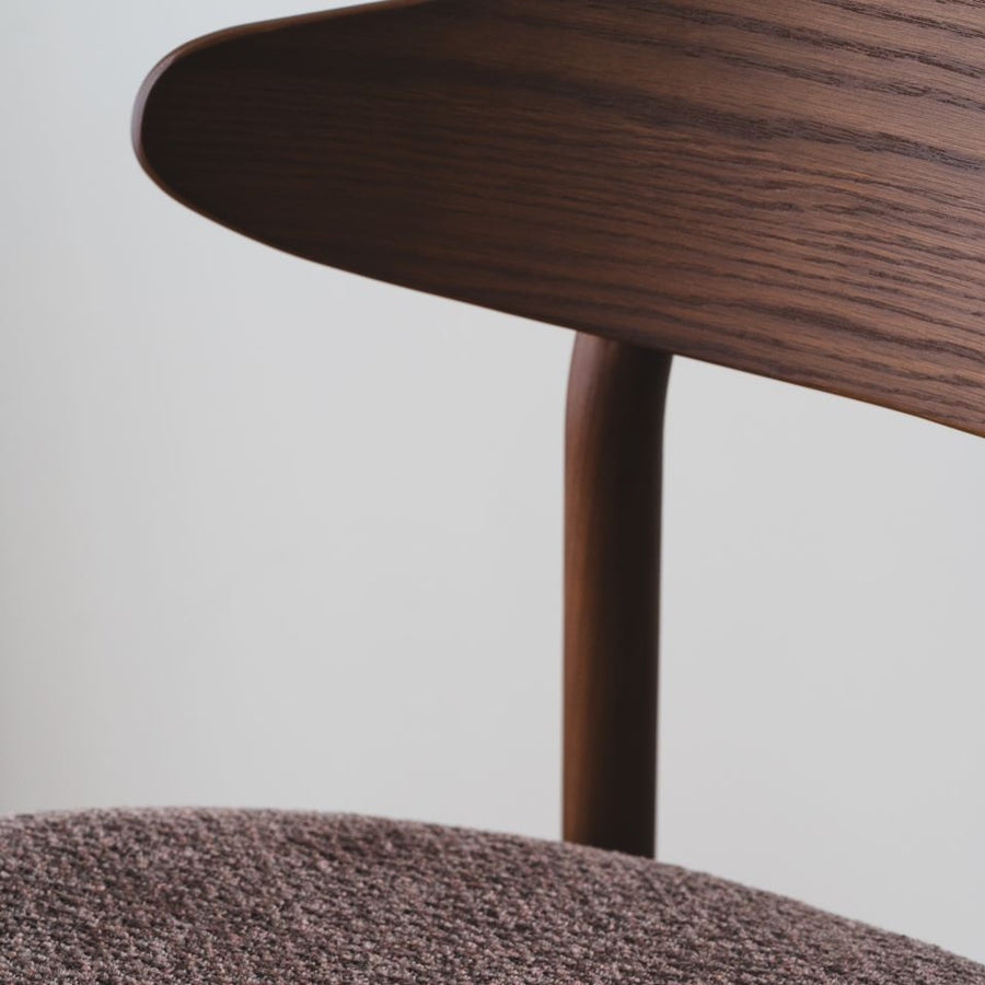 KUUM Chair kinoco Brown Wooden Frame Cushion クーム チェア キノコ