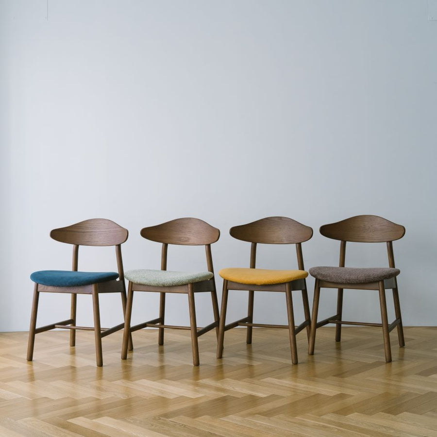 KUUM Chair kinoco Brown Wooden Frame Cushion クーム チェア キノコ