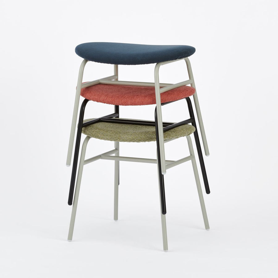 KUUM Stool kinoco Black Steel Frame Cushion クーム スツール キノコ
