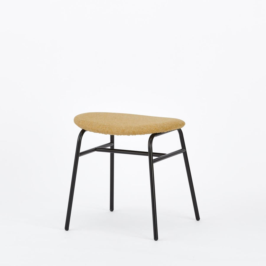 KUUM Stool kinoco Black Steel Frame Cushion クーム スツール キノコ
