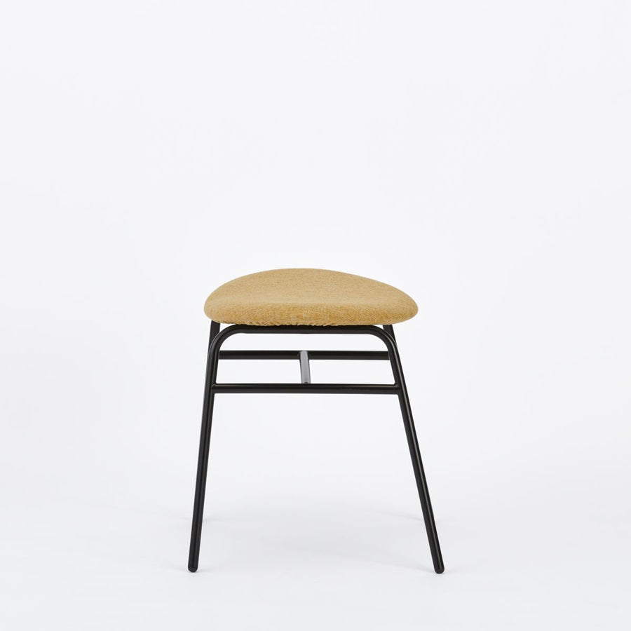 KUUM Stool kinoco Black Steel Frame Cushion クーム スツール キノコ