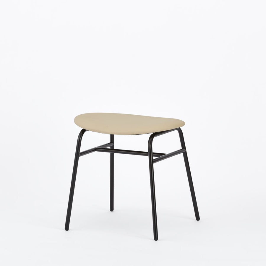 KUUM Stool kinoco Black Steel Frame Cushion クーム スツール キノコ