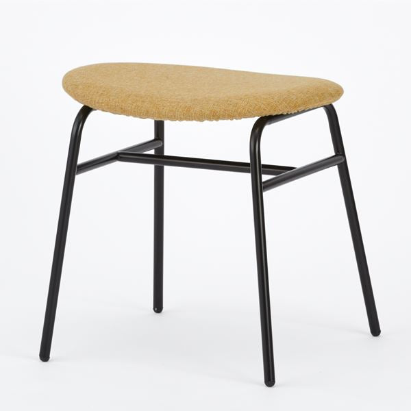 KUUM Stool kinoco Black Steel Frame Cushion クーム スツール キノコ