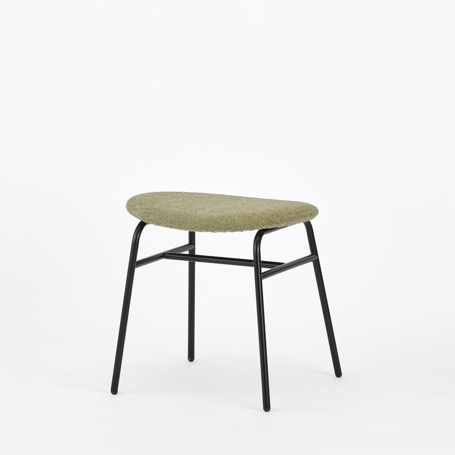 KUUM Stool kinoco Black Steel Frame Cushion クーム スツール キノコ