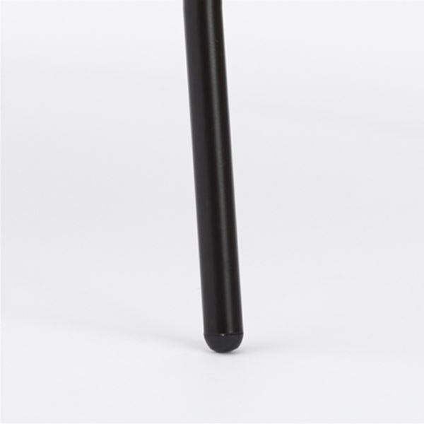 KUUM Stool shikaku Black Steel Frame Colored Wooden Seat クーム スツール シカク