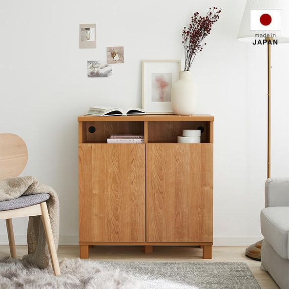 Sideboard Cabinet Wooden Wood Grain