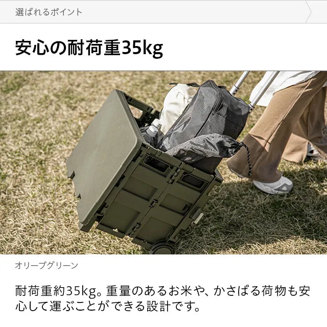 Folding Carry Cart 45L