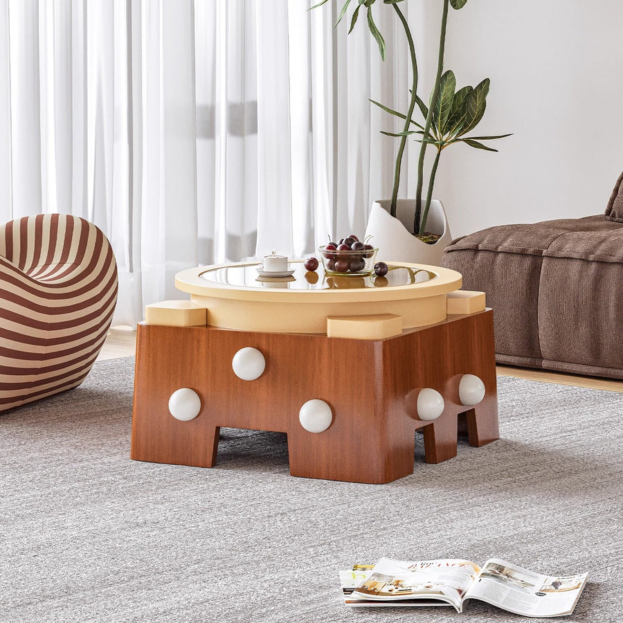 Castle design center table