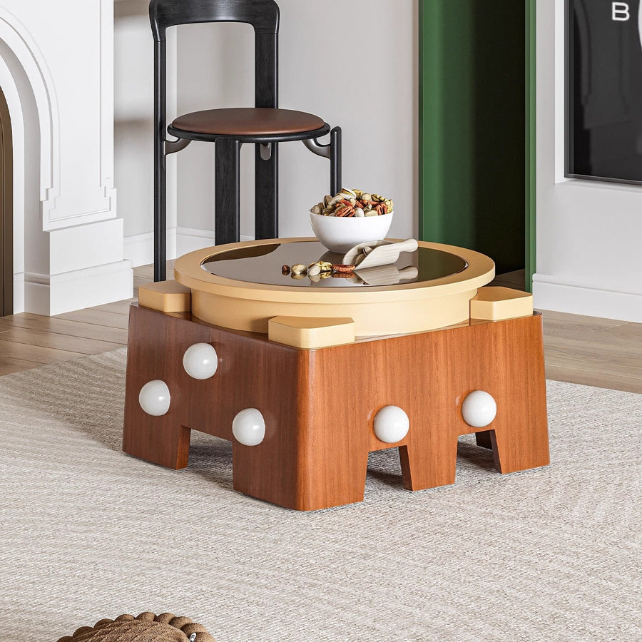 Castle design center table