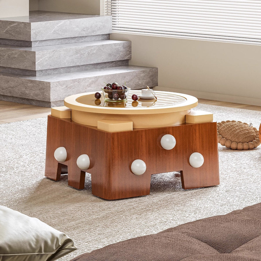 Castle design center table