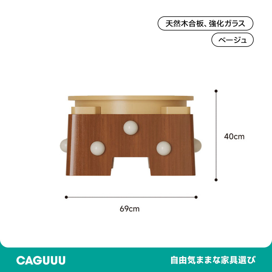 Castle design center table