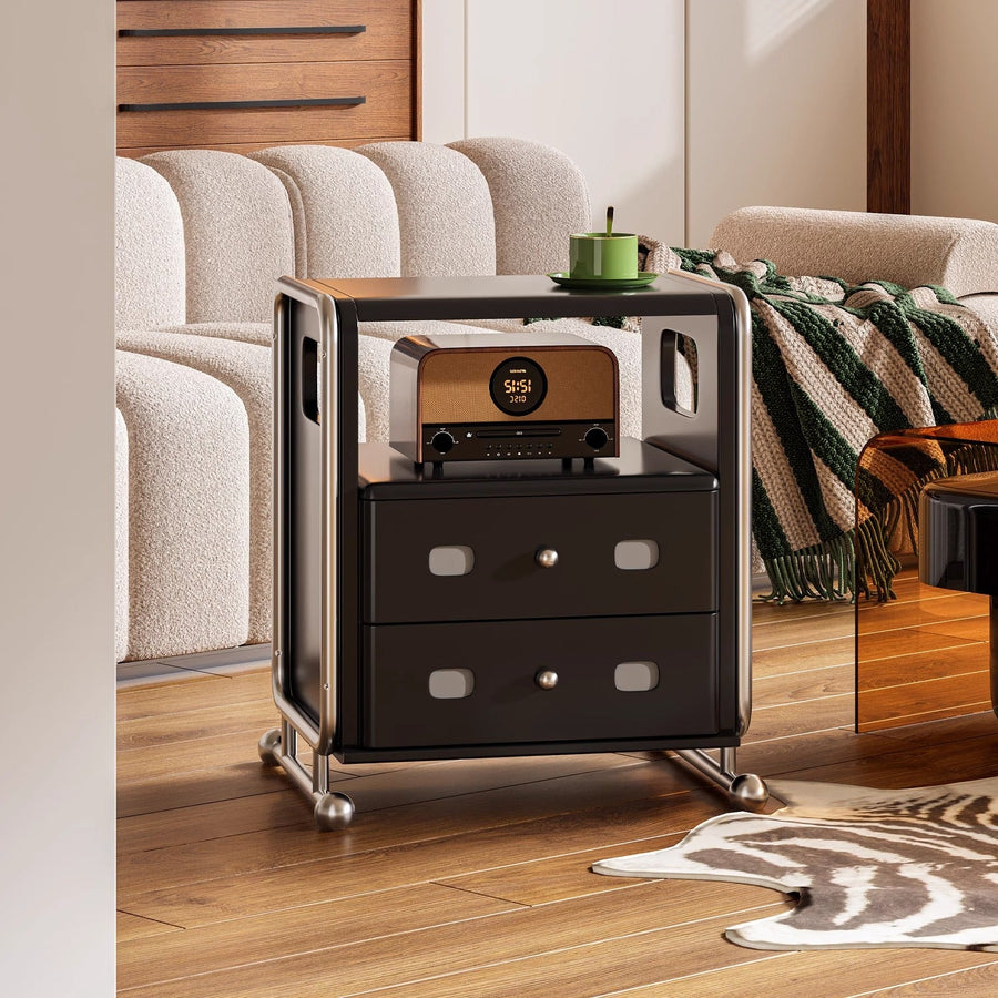 Vintage style bedside table