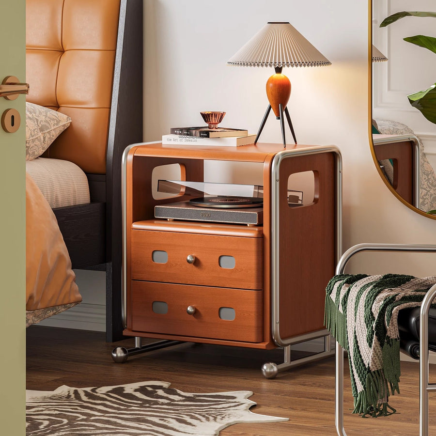 Vintage style bedside table