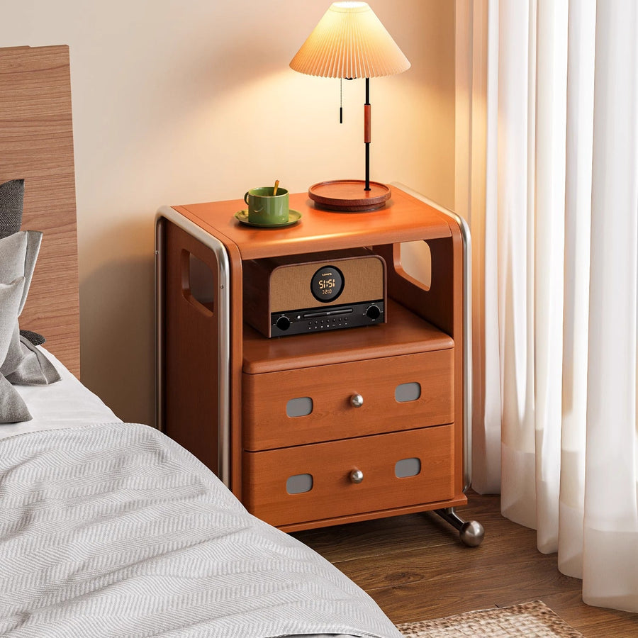 Vintage style bedside table