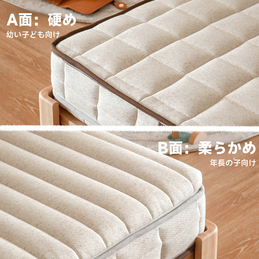 Double-sided mattress for children