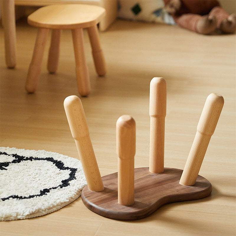 Wooden stool for kids
