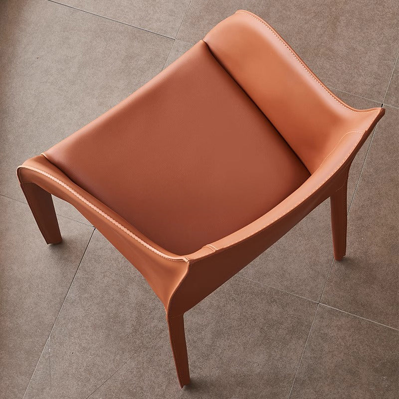 Saddle Leather Comfort Chair