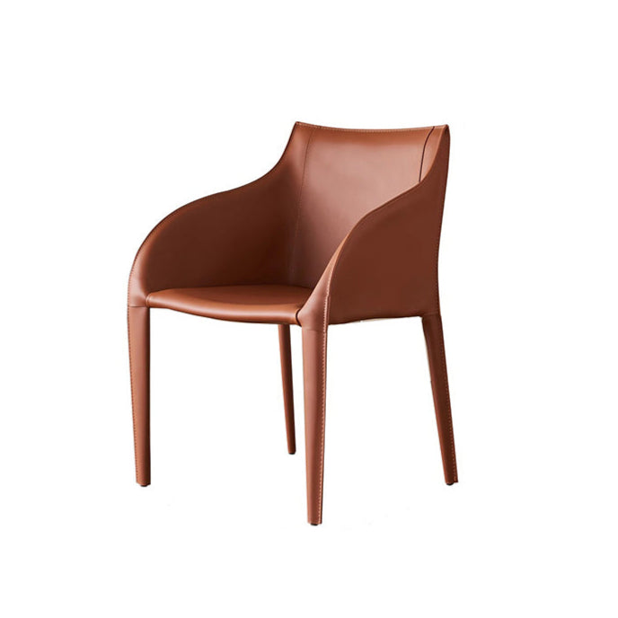 Saddle Leather Comfort Chair