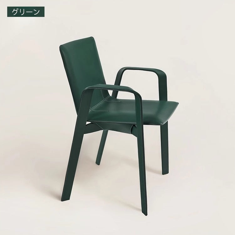 Classic Saddle Leather Armchair